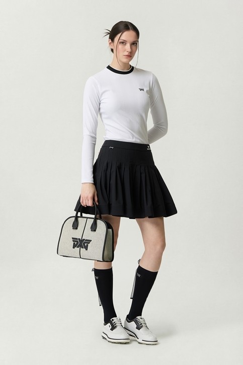 WOMEN SEMI-CIRCULAR TOTE BAG