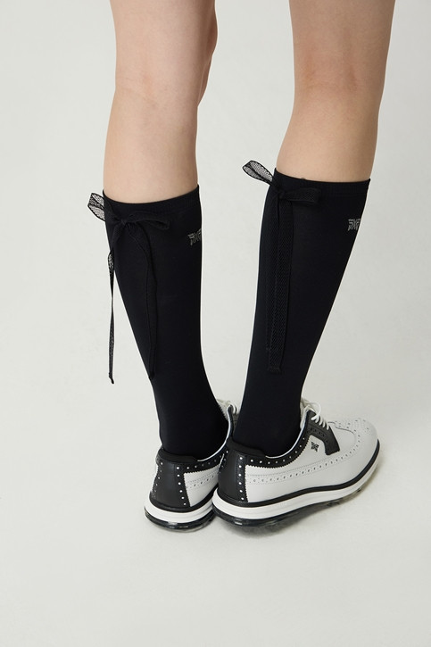 WOMEN RIBBON KNEE SOCKS