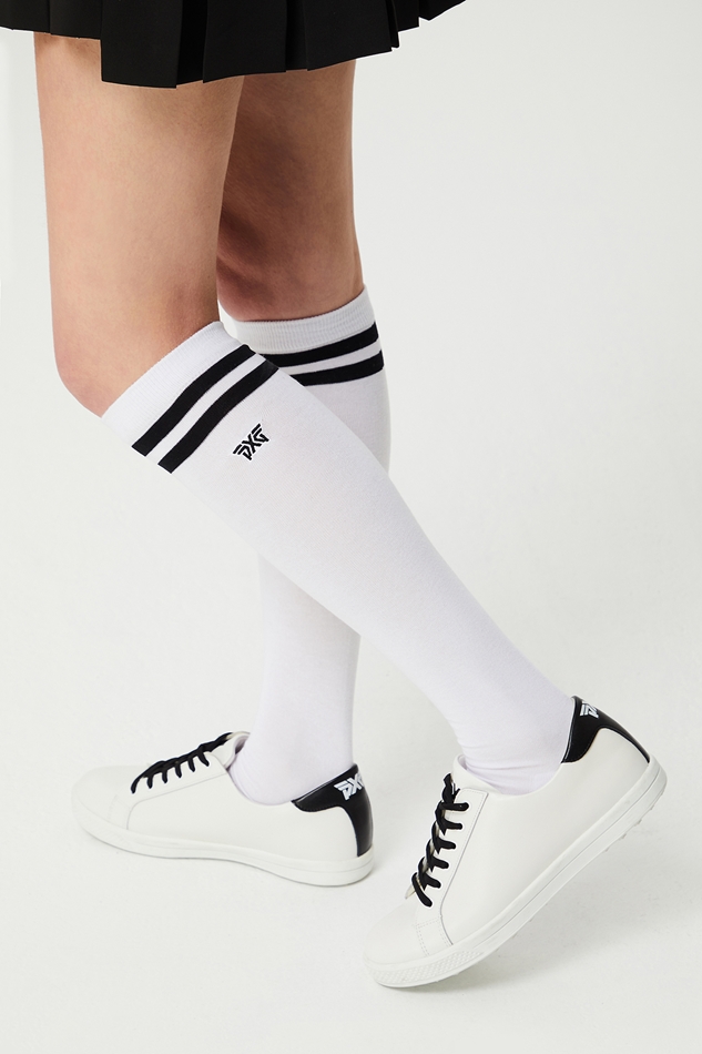 WOMENS LOGO POINT OVER THE KNEE SOCKS