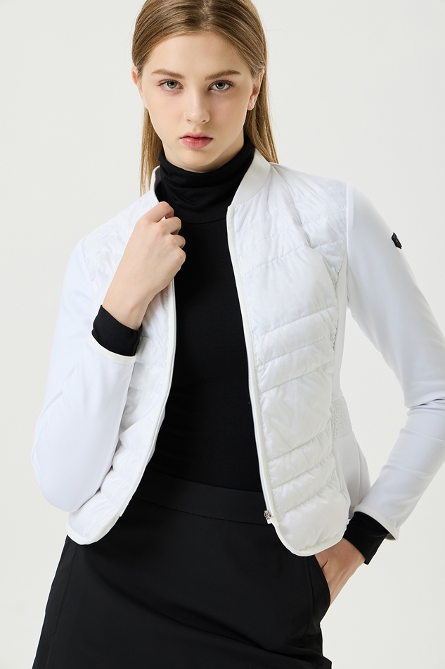 WOMEN HYBRID DOWN JACKET