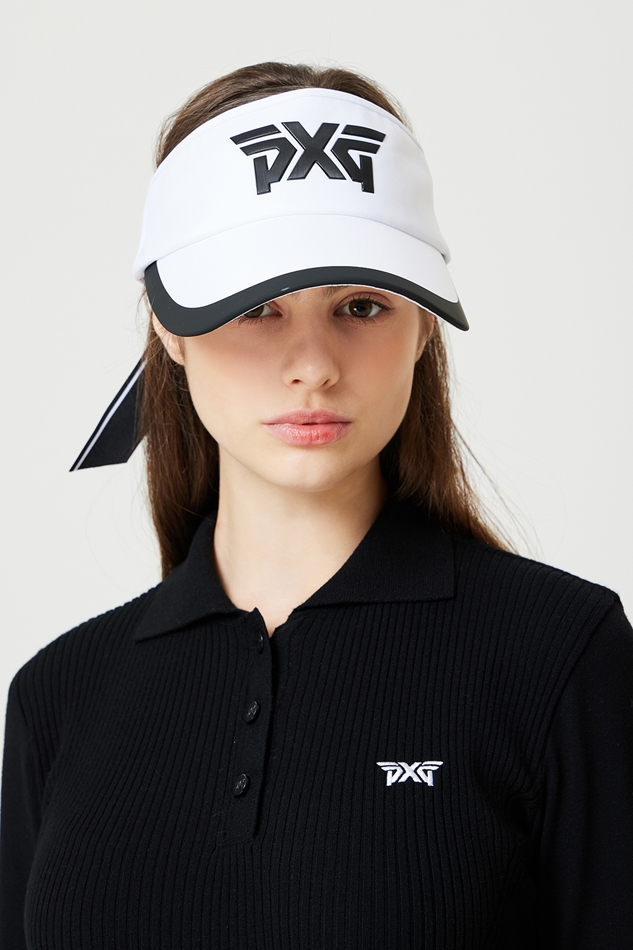 WOMEN COLOR BLOCKED WIDE VISOR