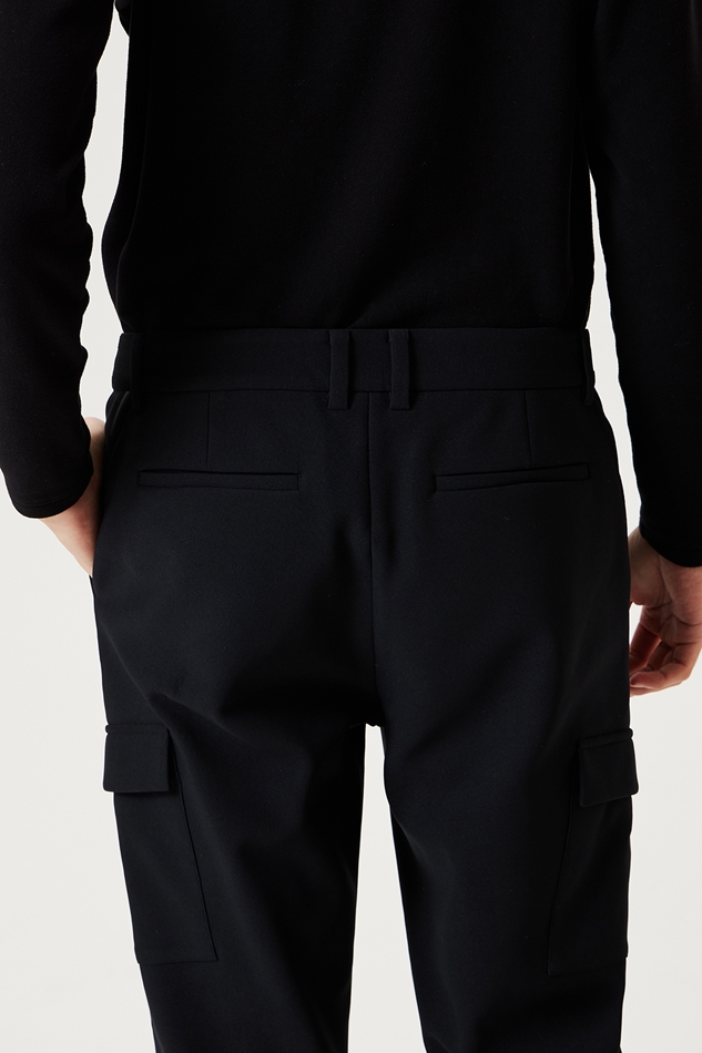 WINTER TEXTURED BONDED CARGO PANTS