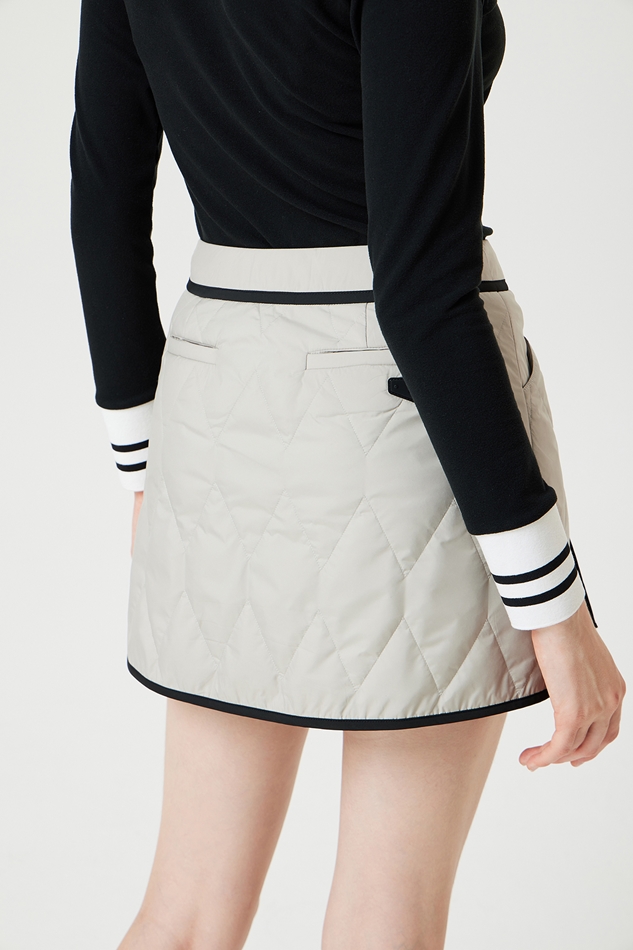 WOMEN WINTER PADDED SKIRT