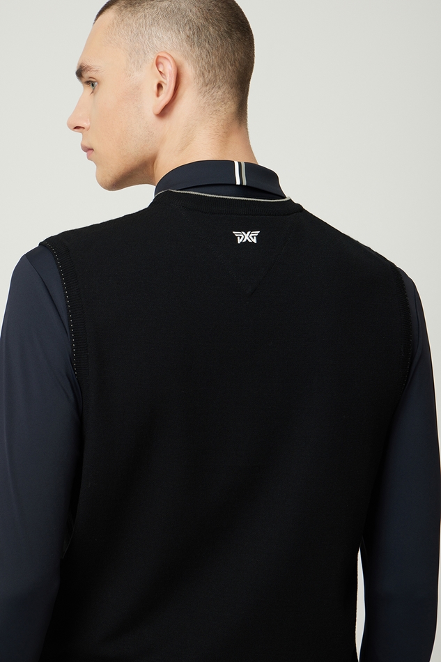 ROUND NECK SWEATER VEST