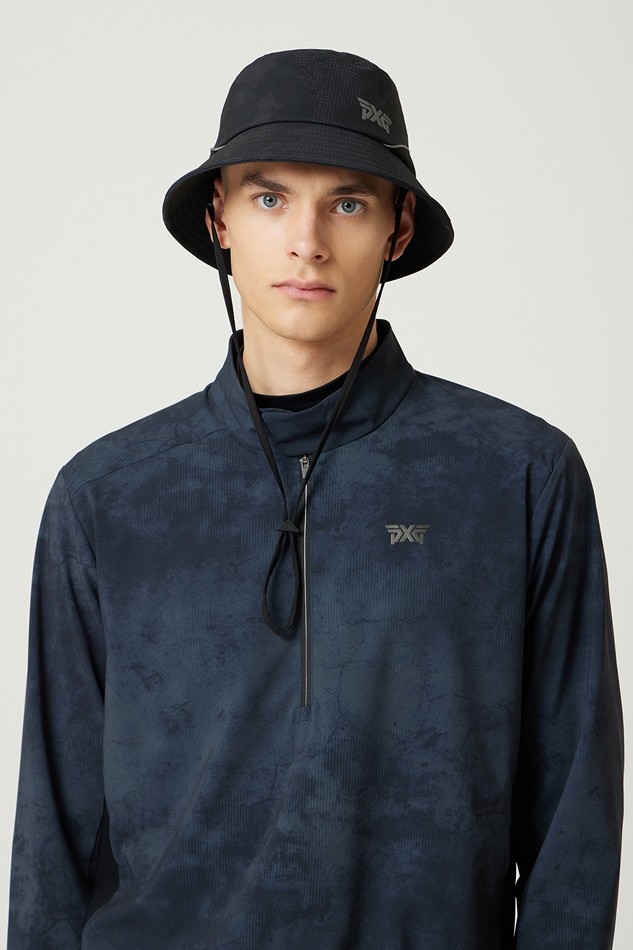 PATTERN BUCKET HAT