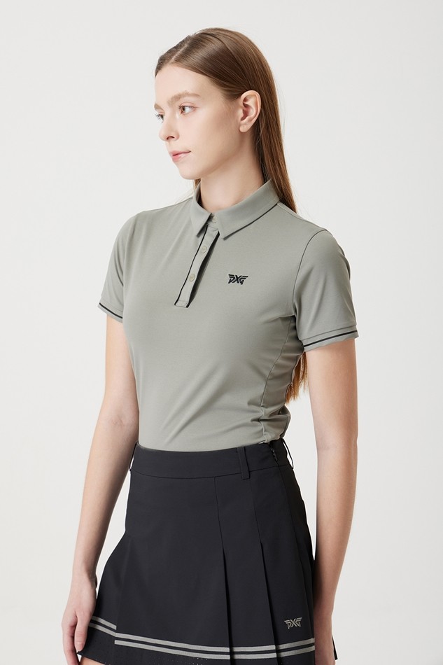 WOMENS ESSENTIAL POLO SHORT-SLEEVE