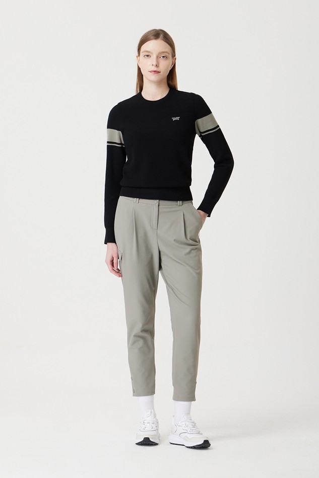 WOMEN LINE POINT SWEATER