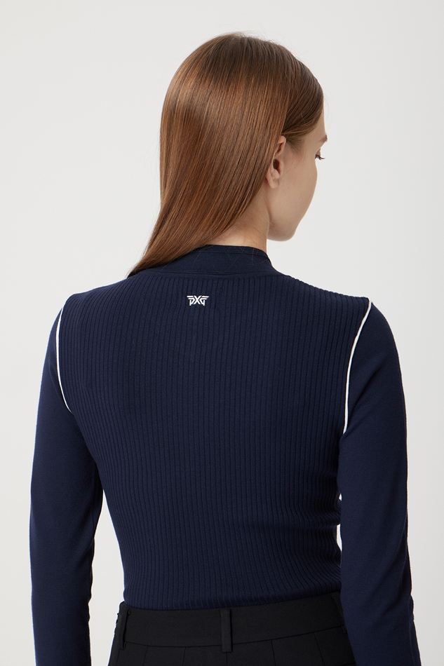 WOMEN HIGH NECK SWEATER