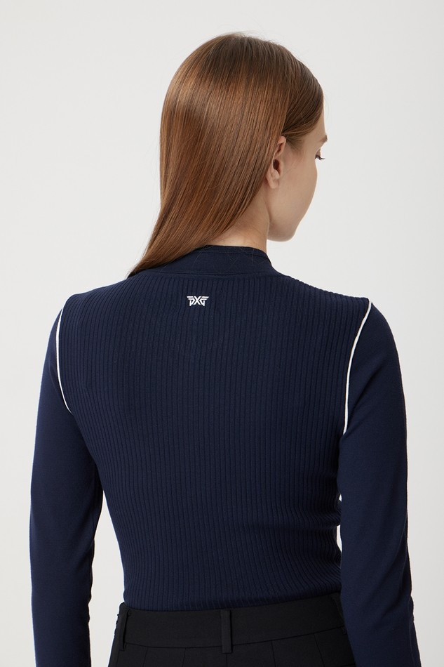WOMEN HIGH NECK SWEATER
