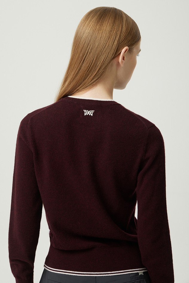 WOMEN BASIC ROUND NECK SWEATER