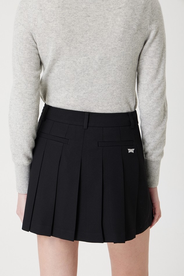 WOMEN HALF PLEATED SKIRT