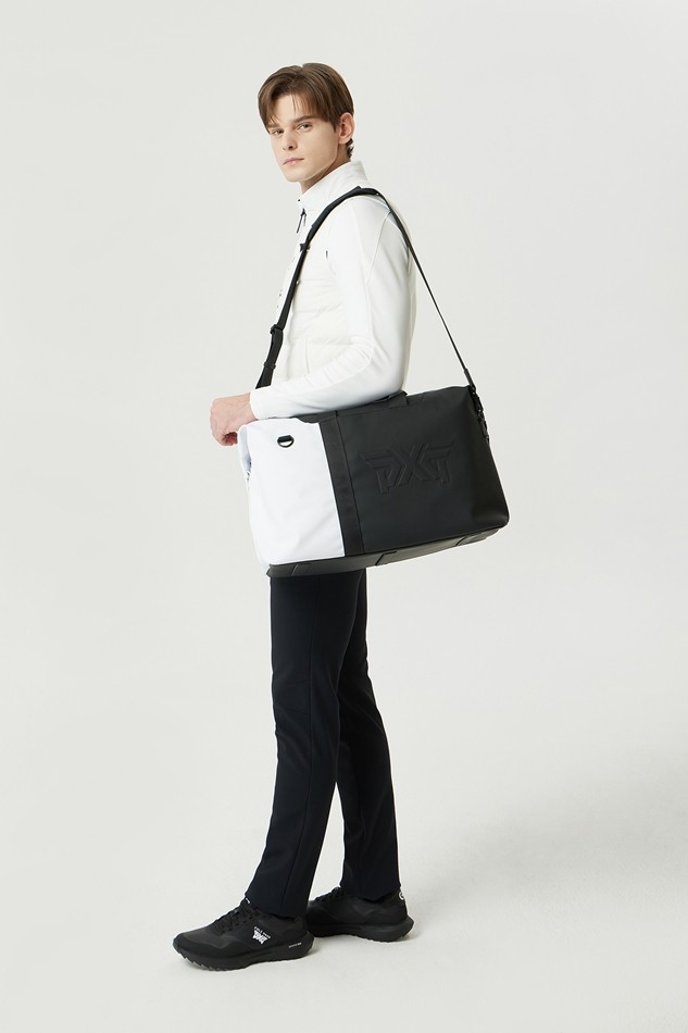 BLOCK TRIM BOSTON BAG