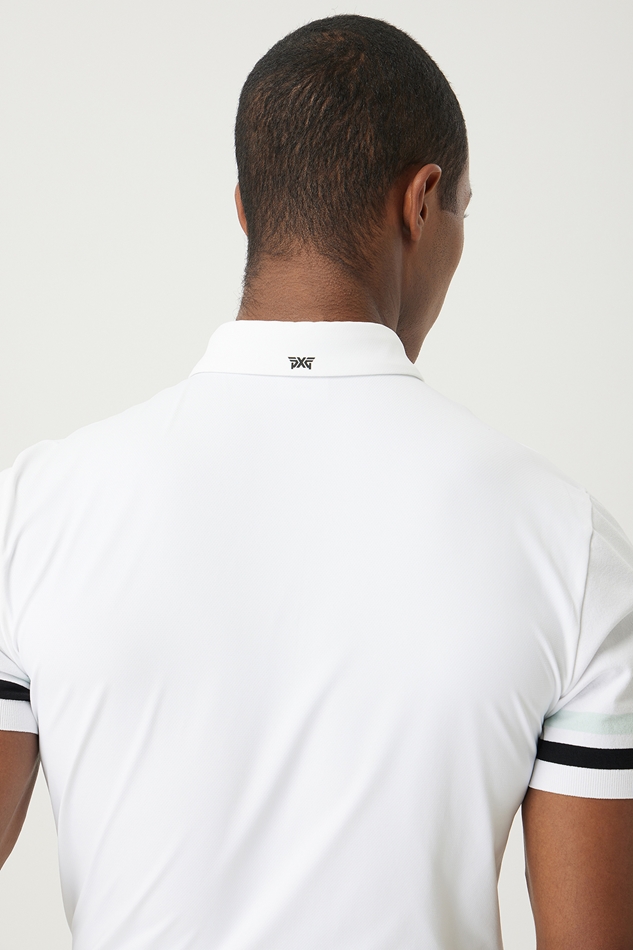 SUMMER KNITTED SLEEVE COLLAR SHORT-SLEEVE