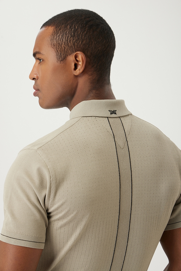 SUMMER COLLARED SHORT SLEEVE KNIT