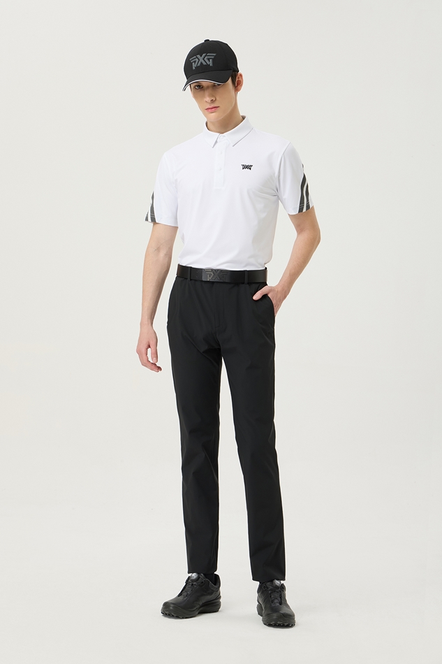 SUMMER SHOULDER POINT COLLAR SHORT-SLEEVE