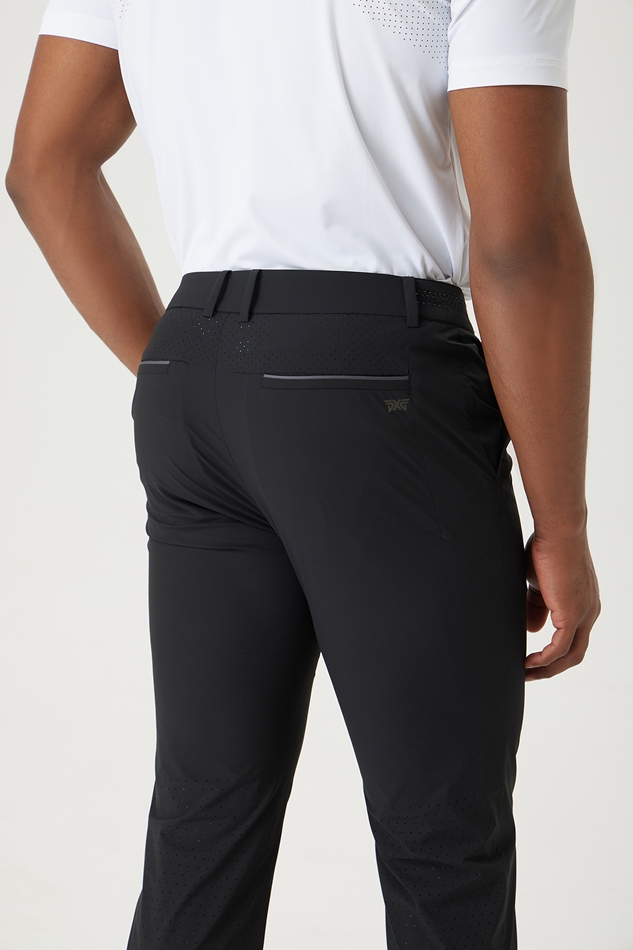 SUMMER LIGHT WEIGHT PERFORATED PANTS