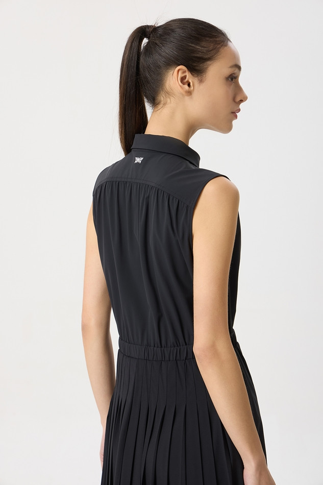 WOMENS SUMMER COLLARED ONE-PIECE