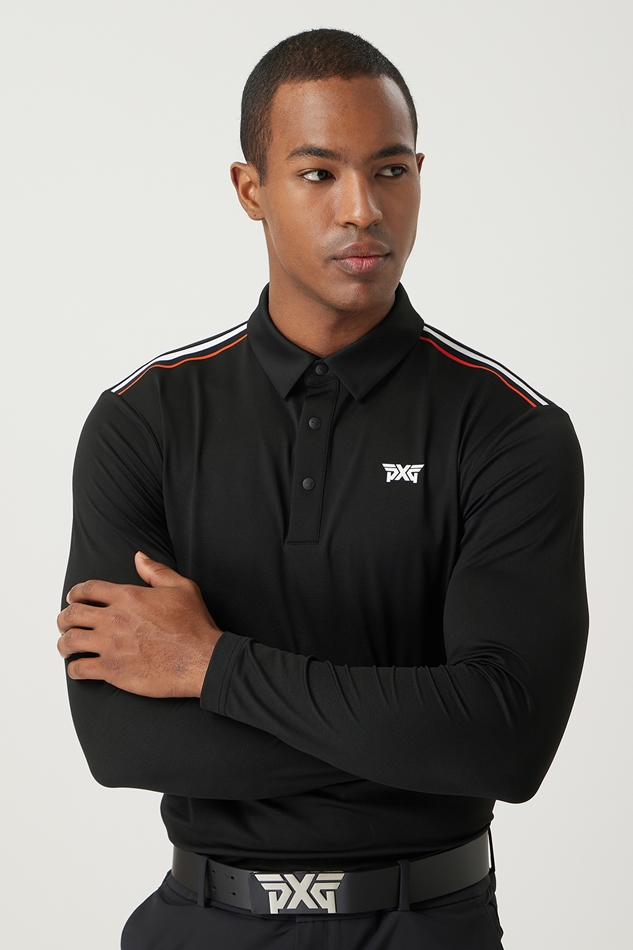 SHOULDER POINT COLLAR LONG-SLEEVE