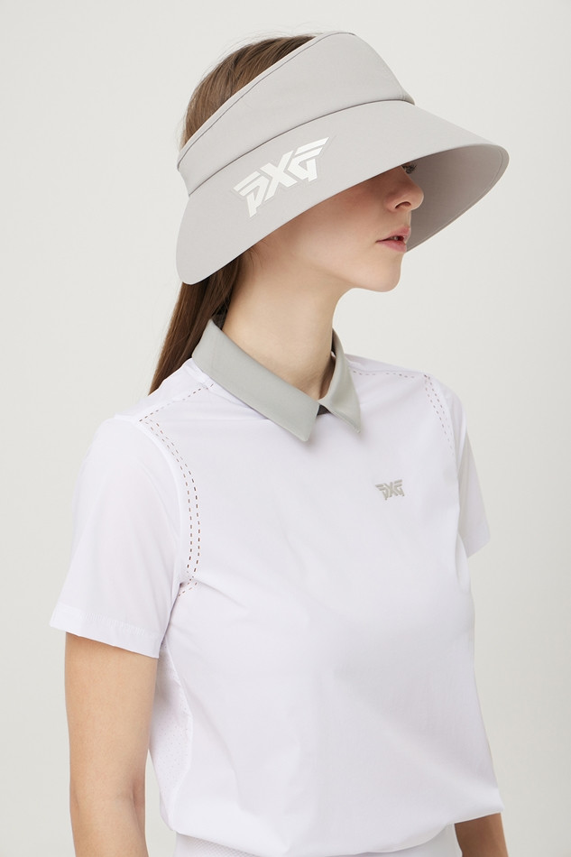 WOMENS WIDE RIBBON VISOR