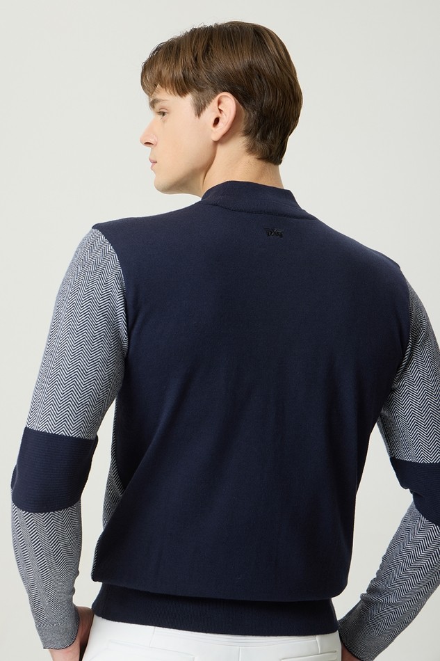 WINTER MOCK NECK WINDPROOF SWEATER