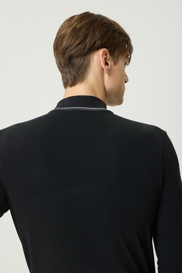 WINTER ESSENTIAL MOCK NECK LONG-SLEEVE