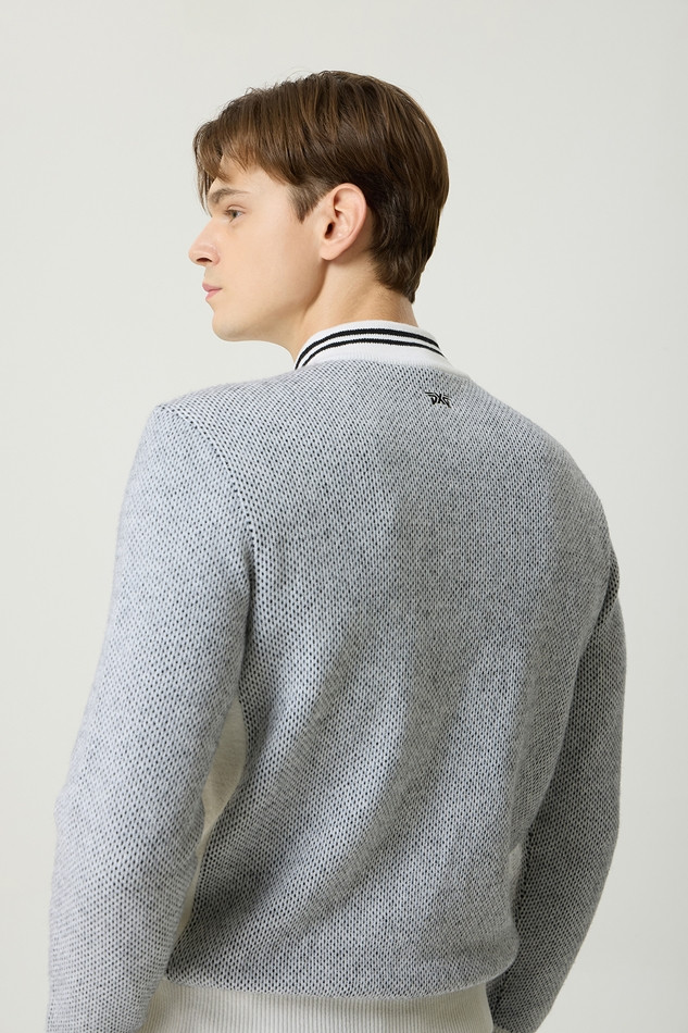 WINTER HALF ZIP-UP WINDPROOF SWEATER