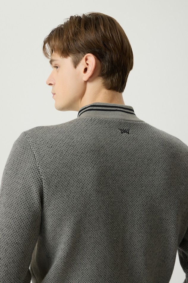 WINTER HALF ZIP-UP WINDPROOF SWEATER