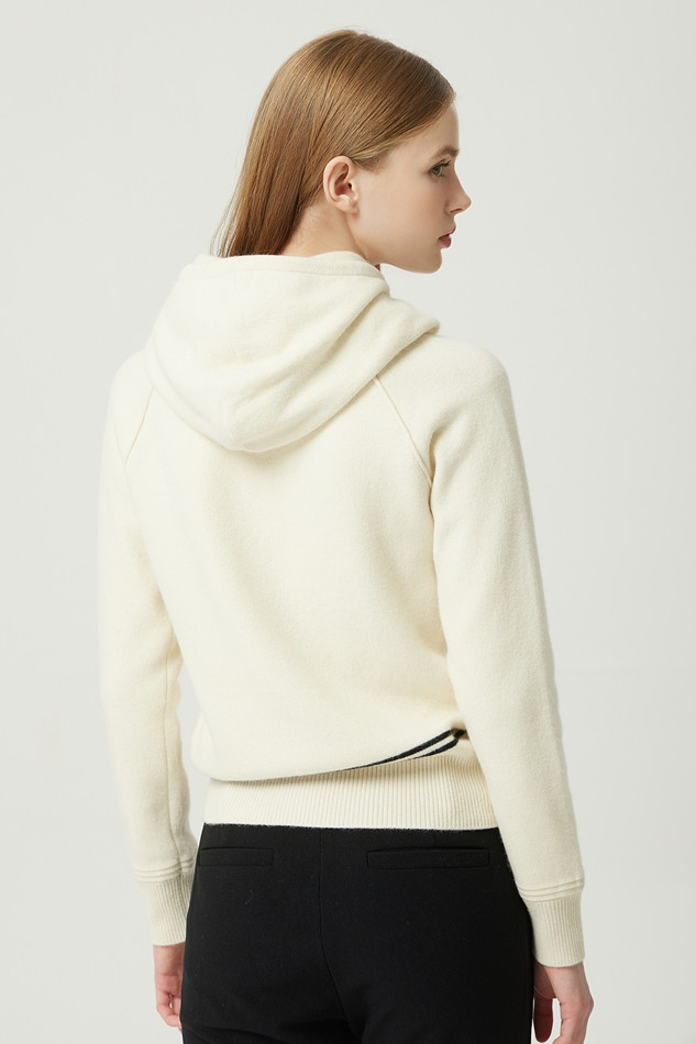 WOMEN WINTER WINDPROOF BALACLAVA SWEATER