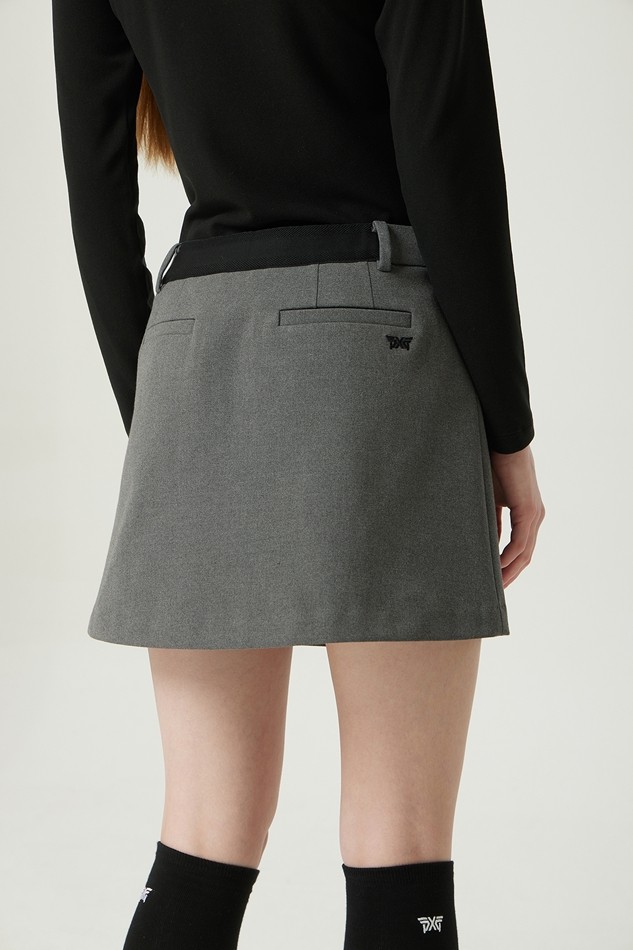 WOMEN WINTER QUILTING POINT SKIRT