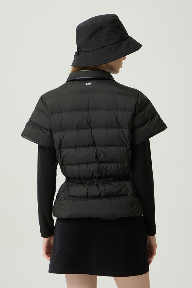 WOMEN WINTER SHORT SLEEVED DOWN VEST