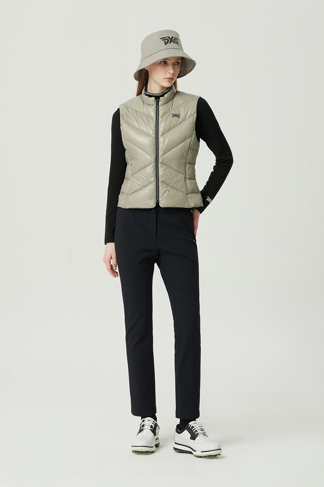 WOMEN WINTER LIGHT WEIGHT SWING DOWN VEST