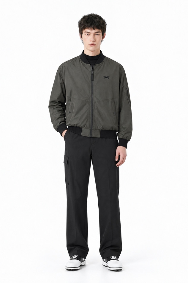 MEN GENO MA-1 JACKET PKFCM610351 KHAKI 상품 이미지 3