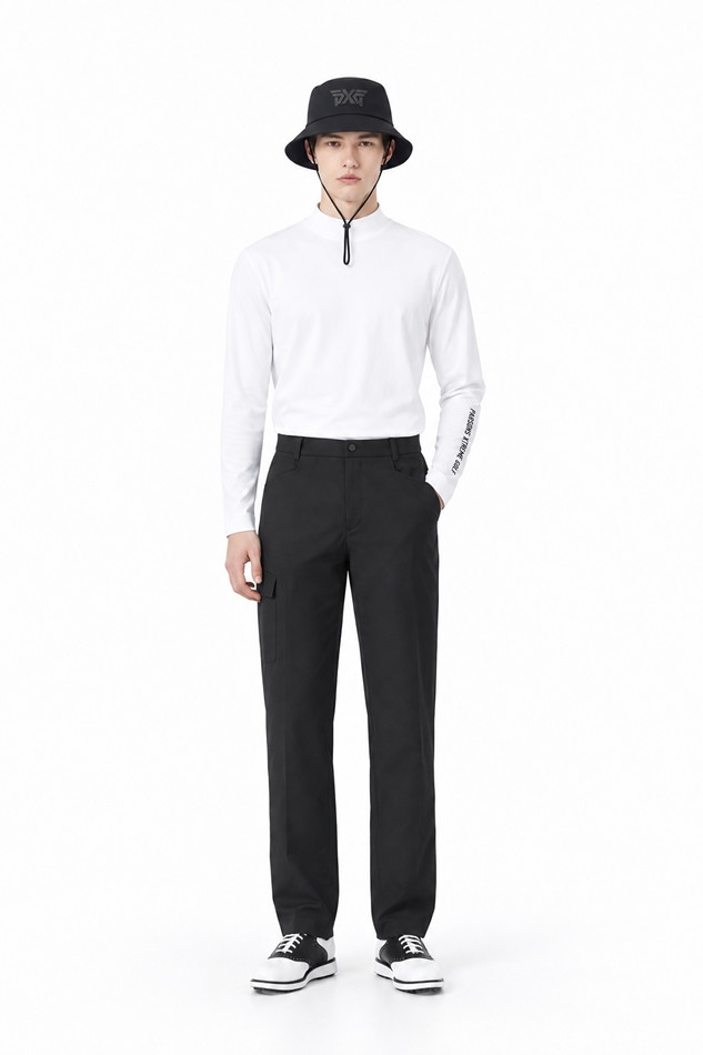 MEN ESSENTIAL BASELAYER LONG SLEEVE PKFPM110401 WHITE 상품 이미지 3