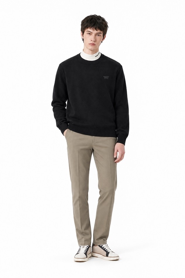 MEN R/N STANDARD FIT PANTS PKFPM510605 BEIGE 상품 이미지 2
