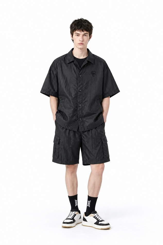 MEN SHORT-SLEEVE JK PKFPM610121 BLACK 상품 이미지 3