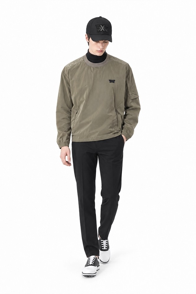 MEN ANORAK JACKET PKFPM610405 BEIGE 상품 이미지 3