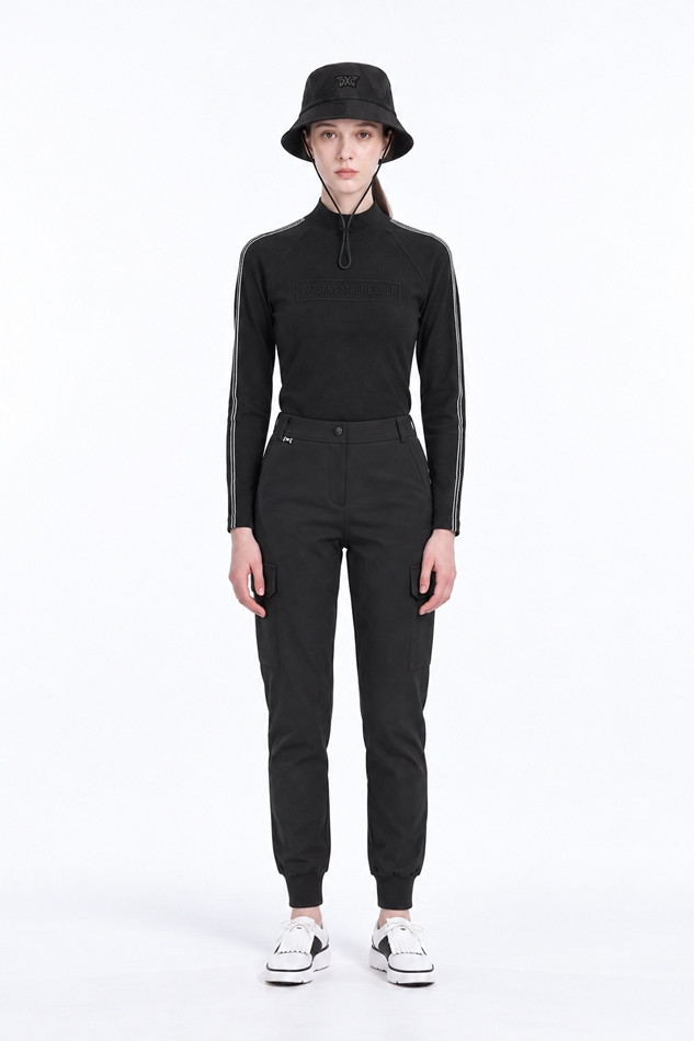WOMEN MOCK NECK BASELAYER PKFPW110721 BLACK 상품 이미지 3