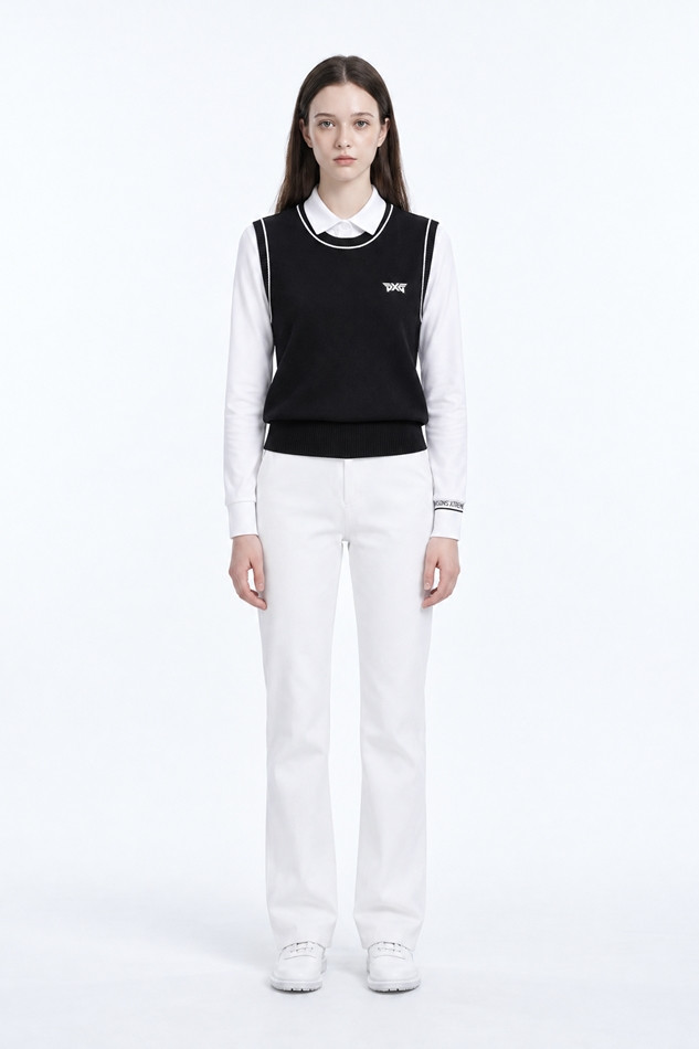 WOMEN HIP UP BOOTCUT PANTS PKFPW510301 WHITE 상품 이미지 3
