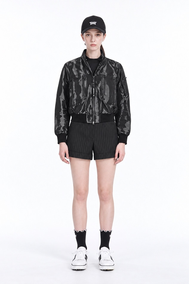 WOMEN D.O. NEW MA-1 JACKET PKFPW610515 SILVER 상품 이미지 3