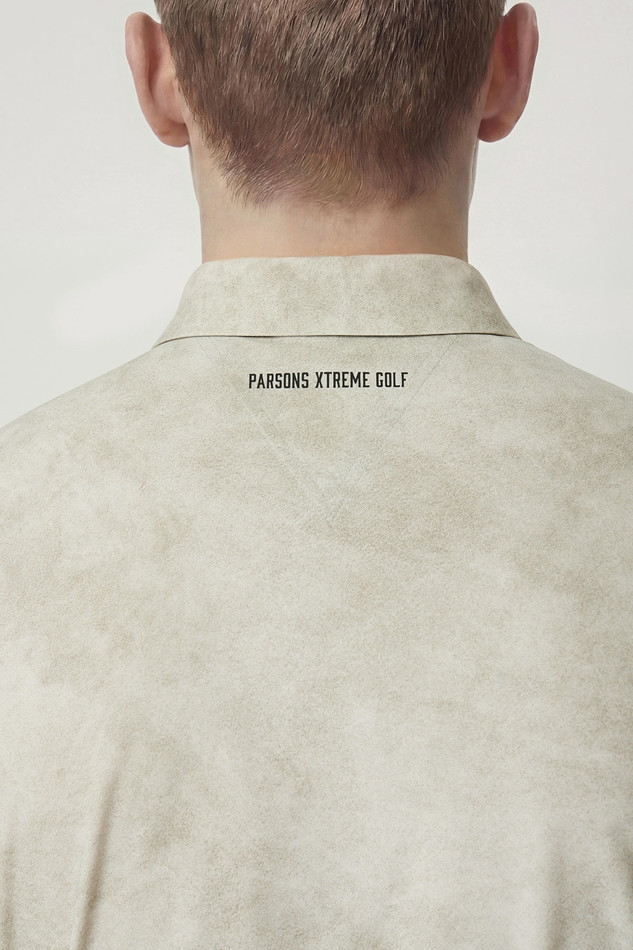 MEN PATTERN COLLAR SHORT SLEEVE