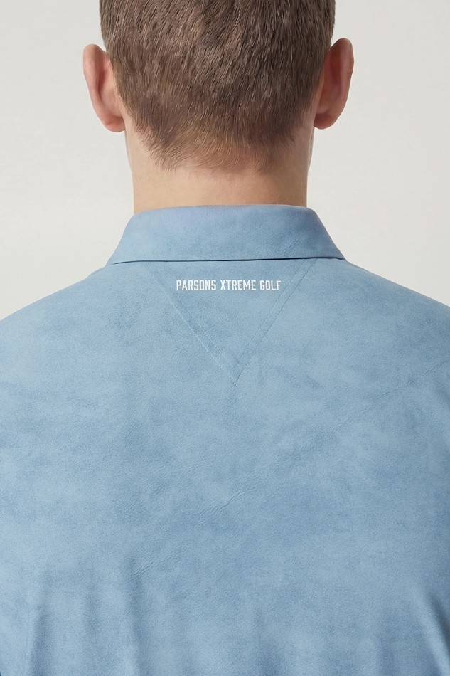 MEN PATTERN COLLAR SHORT SLEEVE