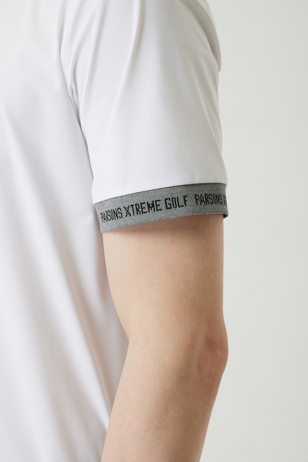 MNS COLOR CONTRAST POINT COLLAR SHORT SLEEVE