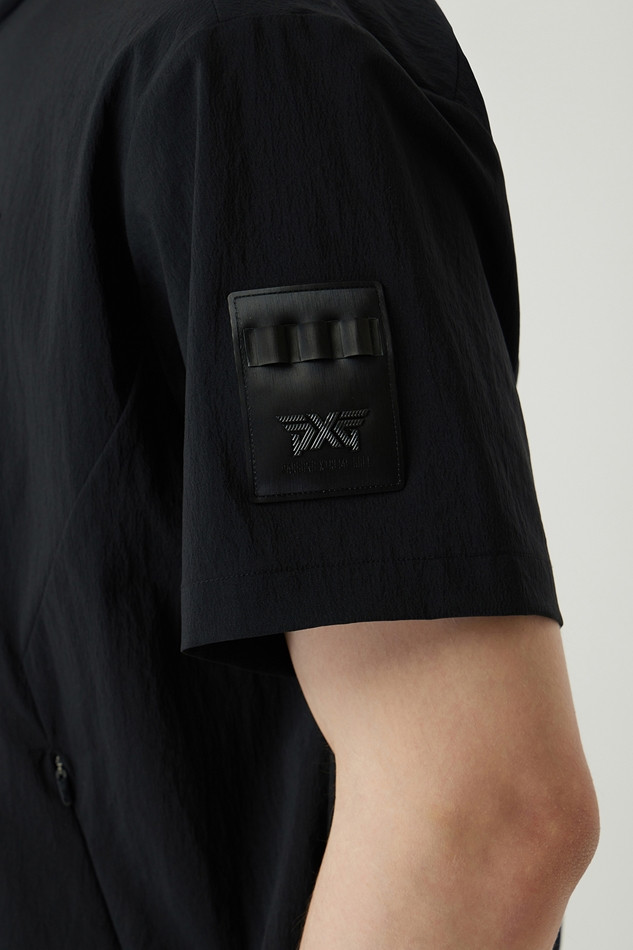 MEN SHORT SLEEVE ANORAK JACKET