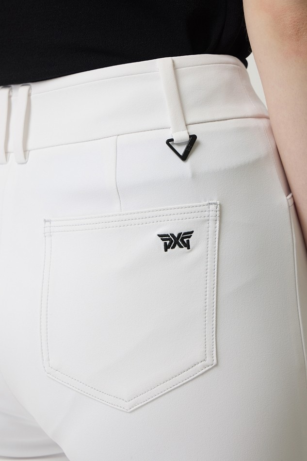 WOMEN TWILL REGULAR BOOTS CUT PANTS
