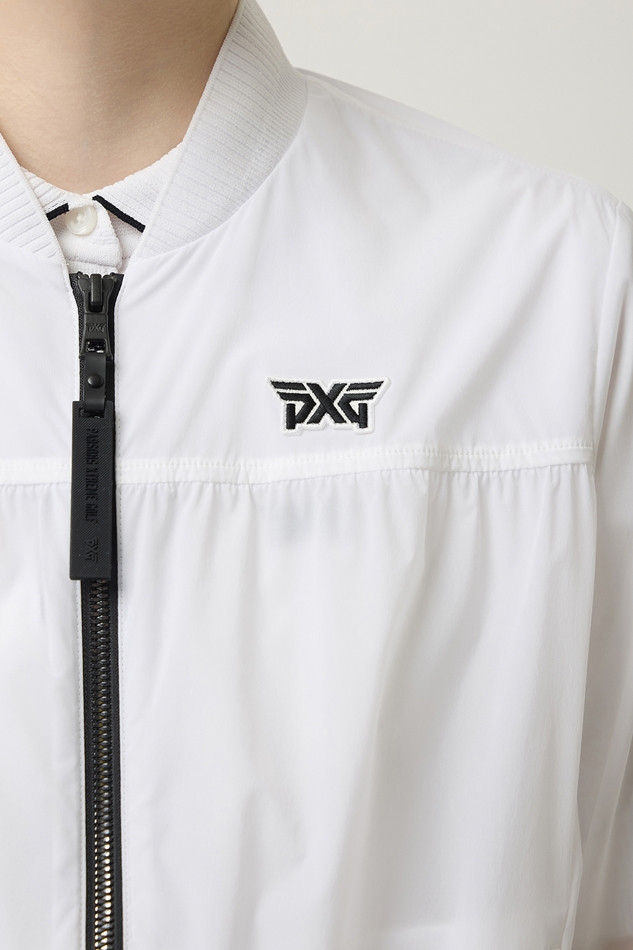 WOMEN SHIRRED MA-1 JACKET