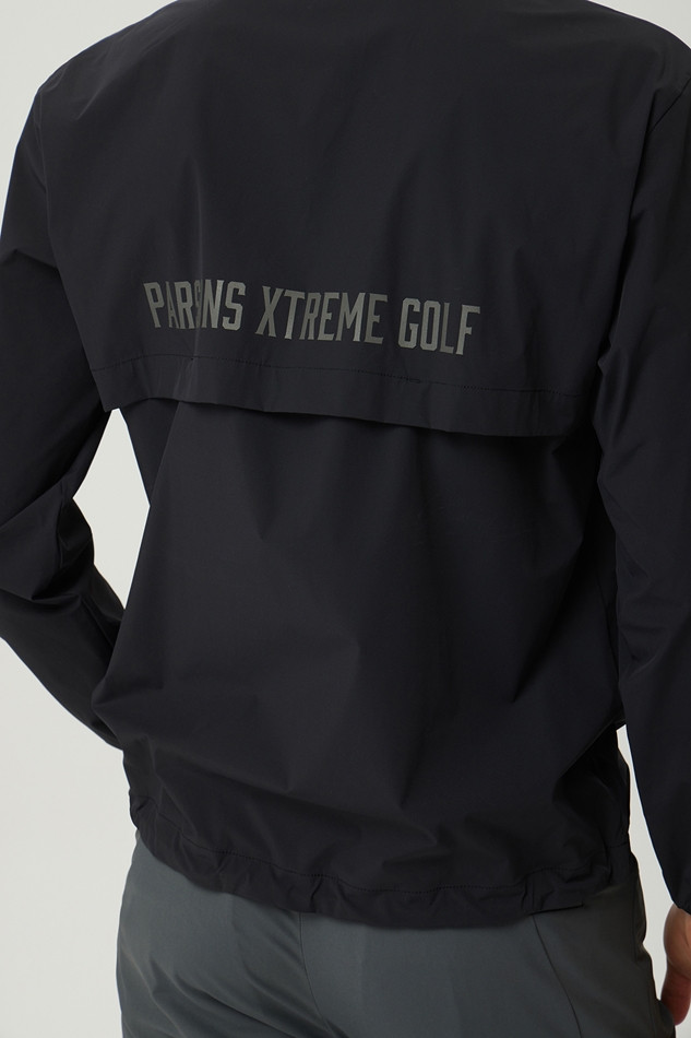 MEN WOVEN LOOSE FIT COLLAR LONG SLEEVE