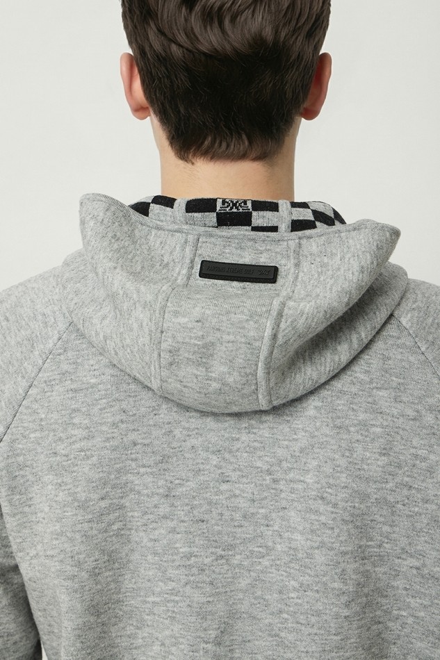 MEN GEN-X FULL ZIP-UP SWEATER