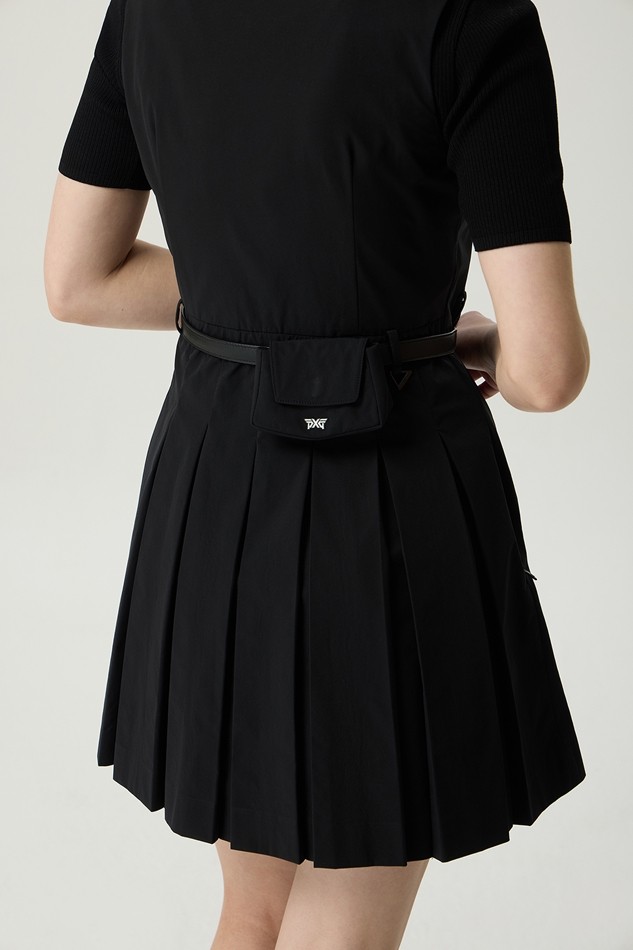 WOMEN ZIP-UP ONEPIECE