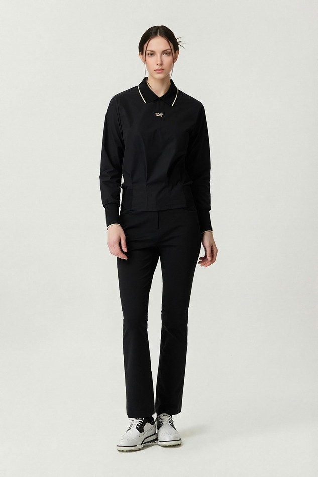 WOMEN HOURGLASS FIT COLLAR LONG SLEEVE