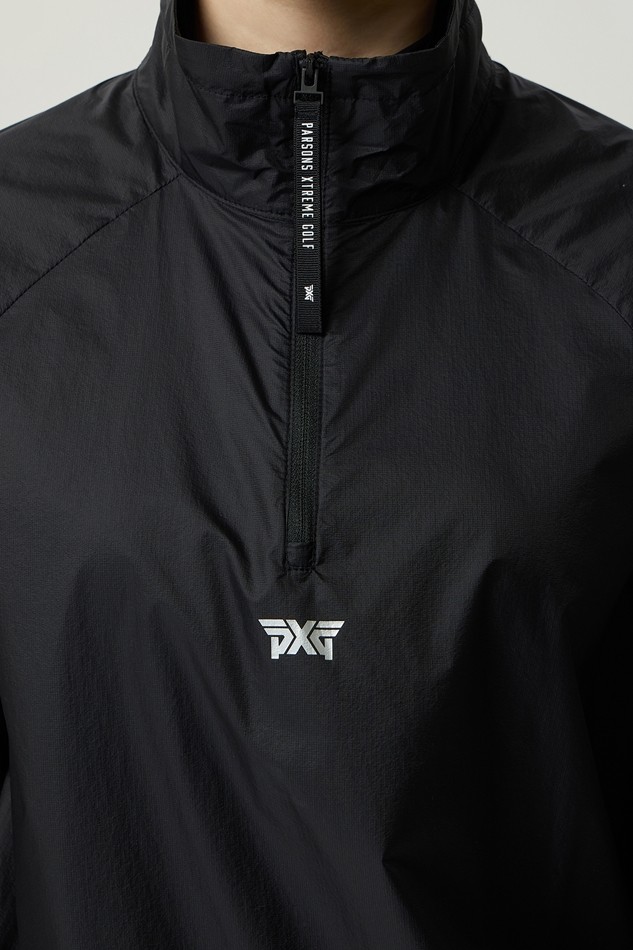 WOMEN HIGH NECK ANORAK JACKET